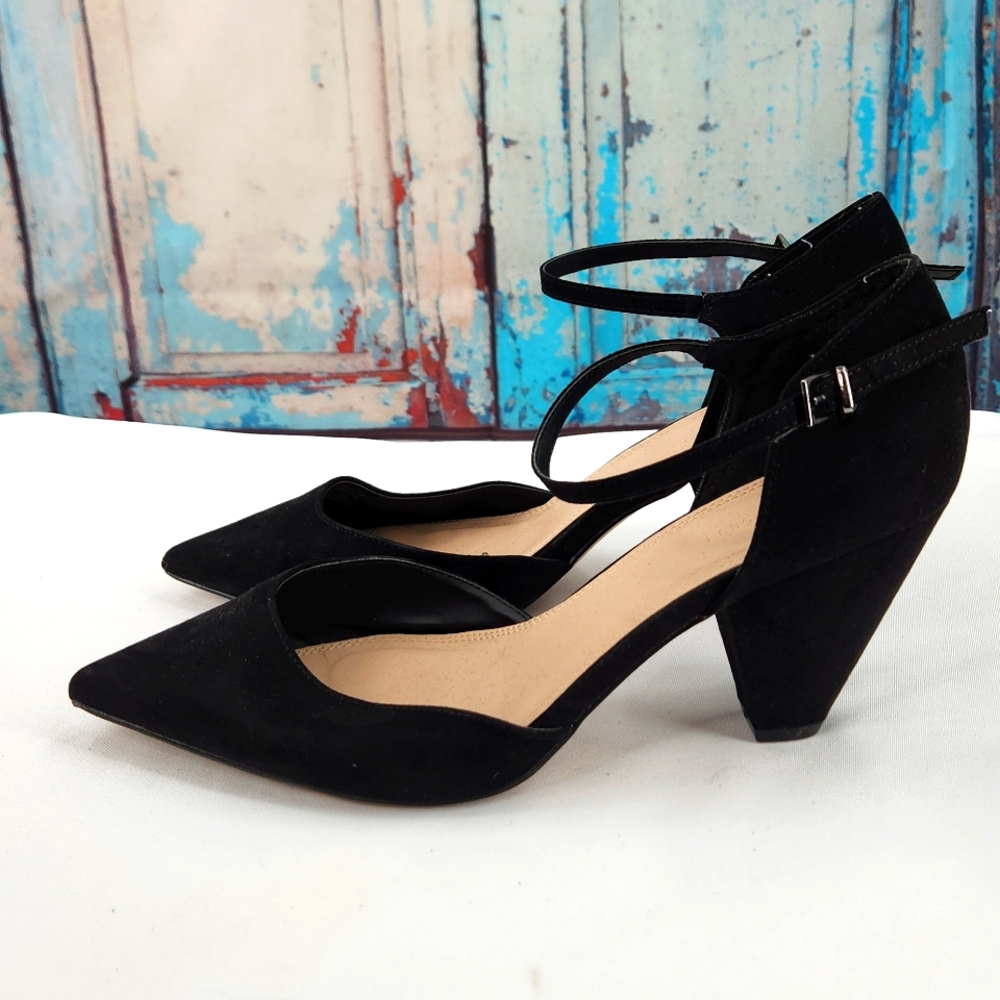 Asos Suede Strappy Heels